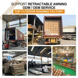 Toldo Retráctil Motorizado de Alta Resistencia para Uso Residencial en Jardín, Toldo de Brazo Plegable con Marco de Aluminio para <span class=keywords><strong>Patio</strong></span>, Protección Solar Completa - Product Image 5