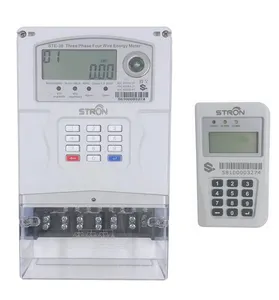 Best Selling Drie Fase Prepaid Energiemeter Medidores Elektra Met Hoge-Niveau Metering Chip