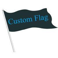 Drapeau à carreaux de course rouge et blanc 100% polyester 3x5 pieds, drapeau à carreaux de taille personnalisée
