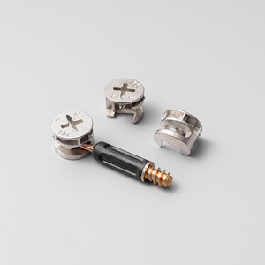 Conectores de Muebles 3 en 1 de Aleación de Zinc con Tuerca de Leva y Espiga para Gabinetes de Cocina, Hogar, Oficina y Comedor - Duraderos y Fáciles de Montar - Product Image 2