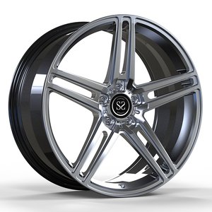 Jantes personnalisées Hyper Silver personnalisées 5x127 20x8.5 pour 2021 Chrysler Grand Caravan - Product Image 1