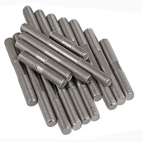 Fasteners DIN938 Steel Double Thread Rods Stainless Steel Threaded Studs Rod Bar Bolt