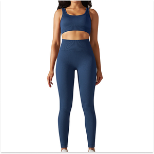 Premium Women's Yoga Outfit Custom Stretch <b>Leggings</b> and <b>Crop</b> Top Breathable Fitness Wear for Yoga Training & Workout - Product Image 3