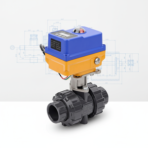 Cuando el actuador eléctrico inteligente y la válvula de bola de agua con control eléctrico fallan, se cerrarán. - Product Image 4