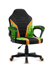 <span class=keywords><strong>Chaise</strong></span> de <span class=keywords><strong>bureau</strong></span> ergonomique moderne au design minimaliste, en maille bleue et noire, en cuir et en mousse, <span class=keywords><strong>chaise</strong></span> de jeu ergonomique pour enfants - Product Image 2