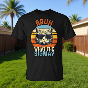 Camiseta de manga corta Confused Guy Meme, unisex, para adultos, con cuello redondo, estampado digital - Product Image 3