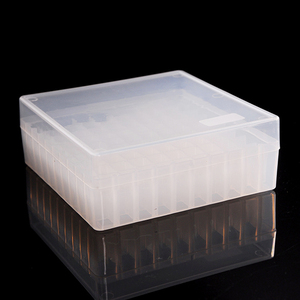 Boîte de congélation en plastique pour cryovials de laboratoire, 50, 81 ou 100 puits, pour cryovials de 1,8 ml et 2 ml, conteneur de stockage - Product Image 5