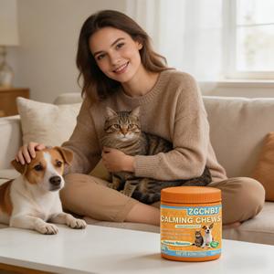 TK Integratore Calmante per <span class=keywords><strong>Cani</strong></span>, Vitamina B1 e L-Triptofano, Supplemento per la Relax e Riduzione dello Stress, Morbidi Bocconcini Calmanti per Animali Domestici - Product Image 2