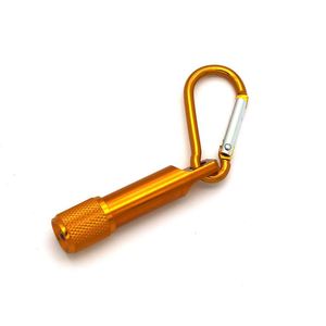 Fashion Metal Mini Aluminum Alloy Flashlight Bright <b>Keychain</b> Custom Logo <b>Keychain</b> Walking Light <b>Keychain</b> Bag Pendants Keyrings - Product Image 5