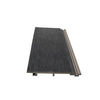 Panneau mural creux sans décoloration Co-extrusion wpc bois composite panneau plastique revêtement plastique