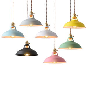Simig illuminazione nordica stile industriale <span class=keywords><strong>Vintage</strong></span> Macaron lampada a sospensione di medie dimensioni per soggiorno ristorante bar tavolo da pranzo - Product Image 1