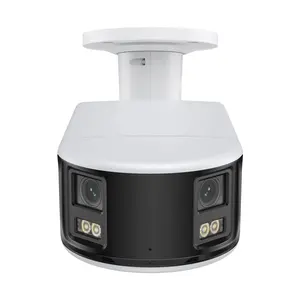 IP-камера Anpviz (склад США), 8 МП, с двумя объективами, панорамная, цилиндрическая, обзор 180 градусов, интеллектуальное обнаружение людей/транспорта, сигнализация, двусторонняя связь - Product Image 1