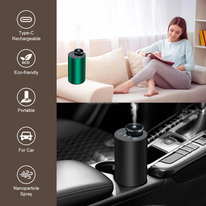 Difusor de aceite esencial, difusor de aroma de coche recargable con pilas, súper silencioso - Product Image 2