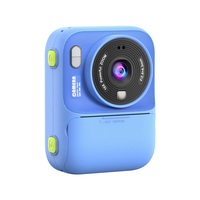 Kamera Digital Anak P97 dengan Cetak Instan 1080P HD Pencetakan Termal Layar IPS 2.4 Inci Zoom 16X Portabel Hadiah untuk Anak-anak