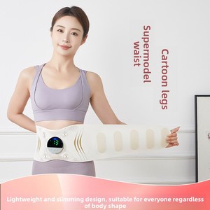 Ceinture de massage chauffante à impulsions pour le soutien lombaire - Ceinture de massage abdominale portable multifonctionnelle à impulsions EMS - Product Image 3