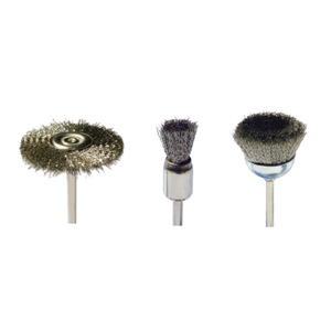 Brosses en fil d'acier inoxydable Miracle, mini-brosses en T pour le polissage des métaux, l'élimination de la rouille, outil de nettoyage pour quincaillerie - Product Image 1