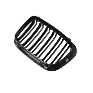 Grille avant de voiture ABS noir brillant E46 double ligne pour Série 3 4 portes 1997-2001 Chine - Product Image 4