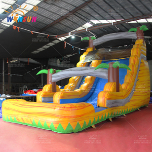 Scivolo d'Acqua Gonfiabile Personalizzato WINSUN, Grande e Lungo 10m 15m 22ft 40ft, per Adulti e Bambini, Uso Commerciale - Product Image 6