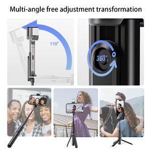 ขาตั้งกล้องสำหรับการสตรีมสดและการบันทึกวิดีโอขาตั้งกล้องสำหรับโทรศัพท์มือถือแบบพกพาขนาดเล็กยืดหยุ่น - Product Image 5