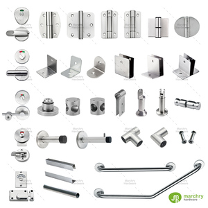 ขารับน้ำหนักปรับความสูงได้อุปกรณ์เสริมกั้นห้องน้ำทำจากสเตนเลสสตีล - Product Image 4