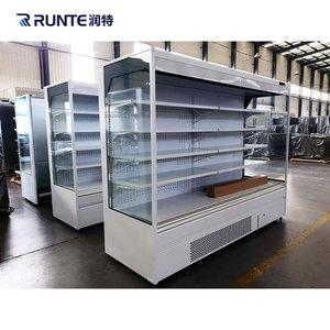 Réfrigérateur vertical commercial pour <span class=keywords><strong>supermarché</strong></span>, grande capacité, refroidisseur ouvert, installation facile - Product Image 3