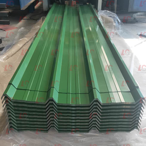 Fournisseur direct de la Chine A36 Q235 Revêtement métallique PPGI Tôle d'acier galvanisée ondulée Panneau de toiture Tôles de toiture en zinc pour réserve - Product Image 5