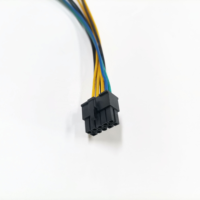 Câble d'alimentation PSU personnalisé 10 broches vers 24 broches 12V en cuivre étamé, 20cm, isolation PVC, faisceau de câbles d'adaptateur d'alimentation pour ordinateur