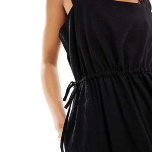 Baju Jumper Wanita leher persegi, baju Jumper pinggang, baju Midi Terusan, leher persegi, baju kantor wanita - Product Image 3