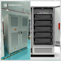 Armoire de stockage de batteries LiFePO4 253 kWh sur réseau avec refroidissement liquide et PCS 125 kW