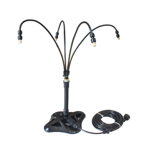 Système de brumisation portable et réglable avec buses en laiton pour extérieur, usage commercial, avec tuyau, pour jardin, cour, piscine, plage, refroidissement - Product Image 3