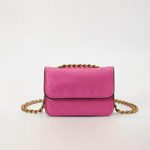 2026 Popular Ladies Girls Crossbody PU Leather Mirco Wallet Brand Luxury Colorful Letter Long Chains <strong>Small</strong> <strong>Purses</strong> - Product Image 4