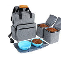 Sac de voyage pour chien Week-end Ensemble de sacs de voyage pour animaux de compagnie pour chien et chat Fourre-tout approuvé par la compagnie aérienne Sacs multifonctions pour chien pour voyager
