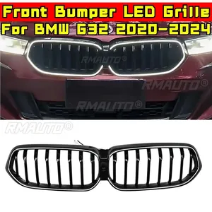Grilles supérieures de pare-chocs avant de course à LED pour BMW Série 6 GT G32 2020-2024 – Pièce de modification pour calandre de voiture - Product Image 2