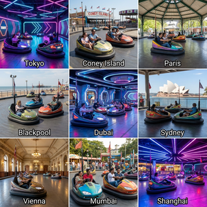 Coche de parachoques <span class=keywords><strong>el</strong></span>éctrico Dodgem para niños para paseos en parques de atracciones interiores con pilas para niños para uso al aire libre a la venta - Product Image 6