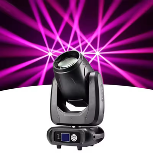 Zy <span class=keywords><strong>300W</strong></span> Sharpy Tại Chỗ Di Chuyển Đầu Chùm Ánh Sáng Trắng LED Sateg Ánh Sáng Cho Giáng Sinh Nhà Hát & Khách Sạn Cơ Thể Nhôm Dmx512 Chế Độ Điều Khiển - Product Image 1