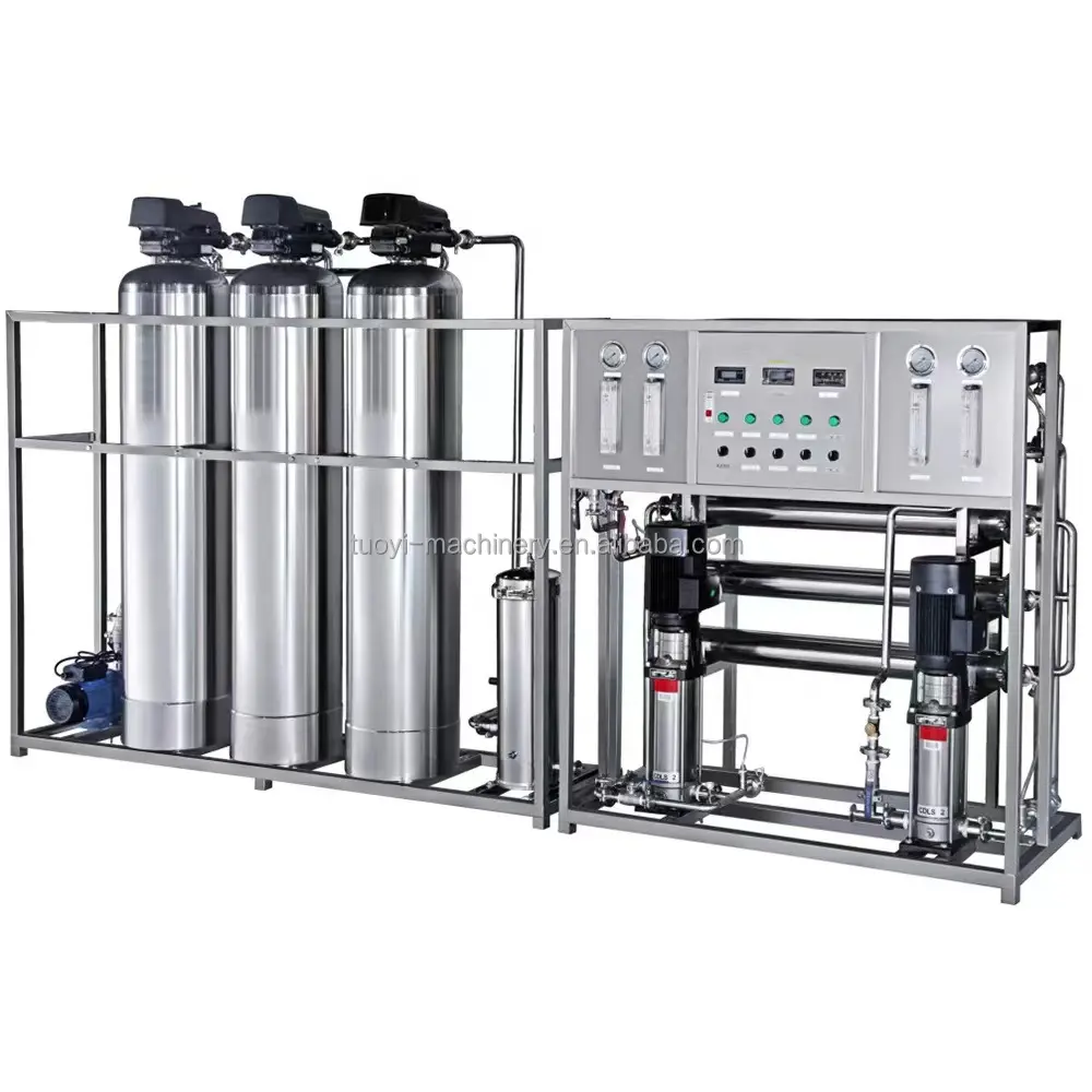 TY-500L PVC RO工業用浄水システム化粧品機械RO飲料水処理水ソフトフィルターシステム