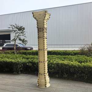 Molde de Plástico ABS Reazone RZR para Construcción de Pilares Romanos de Hormigón, Líneas Espirales, Adornos de Jardín, Diámetro 25, Varilla de Refuerzo de Alta Resistencia - Product Image 2