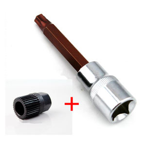 Dr.M M10 Outil de véhicule efficace : Douille de poulie d'alternateur à 33 dents pour le retrait des boulons centraux – Garantie 1 an - Product Image 1