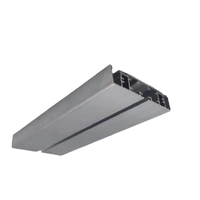 Plaques d'insertion de rail en aluminium anodisé industriel sur mesure, vente en gros d'usine