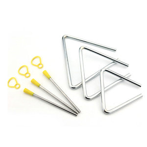 Orff Brand Percussion <strong>Instruments</strong> - <strong>Triangle</strong> (4" 5" 6" 7" 8" 9" 10" 12") and <strong>Triangle</strong> Cymbals - Product Image 4