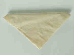 منديل ورقي غير مبيض منديل طاولة بني منديل يمكن تخصيص مبيعات المصنع مباشرة سعر الجملة لب الخشب البكر البني - Product Image 2