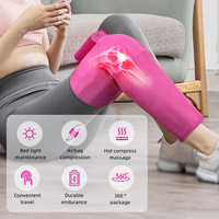 Masseur électrique à compression d'air pour bras, jambes et mollets 2026 avec compression d'air et chaleur pour femmes – Appareil de massage portable