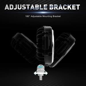 Led <b>Driving</b> <b>Light</b> 7 Inch Round With Drl Lens Type 6000 Lm 6000K 12V 55W Universal Fit For Retrofit Upgrade - Product Image 4