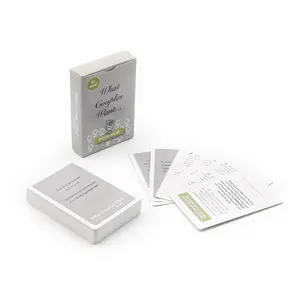 Supplier Custom Competitive Price Card Games Printing Paper Game Cards