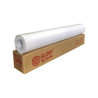 Autocollants publicitaires pour voitures en vinyle PVC auto-adhésif amovible, imperméable, écologique, de haute qualité, rouleau blanc, encre éco-solvant/UV