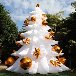 Ange Venda quente aos EUA decorativo Grande balão inflável da árvore do Natal com palmeira do ventilador do ar
