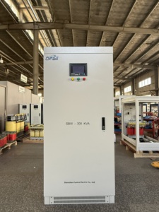 Regulador/Estabilizador de Voltaje Automático Trifásico Digital LCD de 400KVA para Uso Industrial Tipo CA - Product Image 1