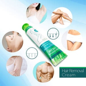 Nuevo producto, <span class=keywords><strong>crema</strong></span> <span class=keywords><strong>depilatoria</strong></span> indolora para la parte del bikini de cuerpo completo y las piernas de los brazos con aloe vera - Product Image 5