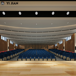 Nuevo estilo, muebles de Teatro de auditorio de tela ecológicos, asientos de silla de audiencia cómodos para uso escolar y hotelero - Product Image 6