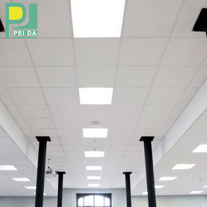 Excelente rendimiento de absorción de sonido Azulejo de techo de lana mineral Tablero de fibra mineral Rh95 - Product Image 2